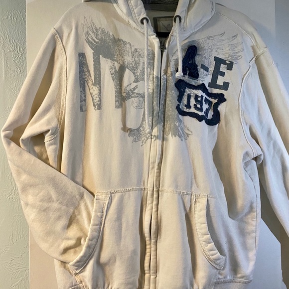 Men’s American Eagle Zip-Up Sweatshirt - Picture 2 of 12